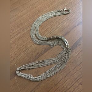 I N C multi-strand chain necklace
